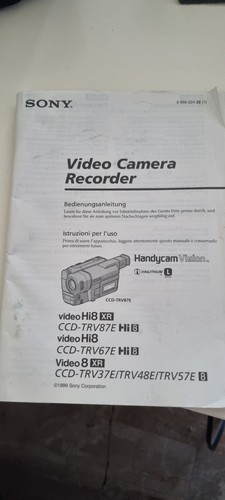 Videocamera anni sony - videocamera, 90'