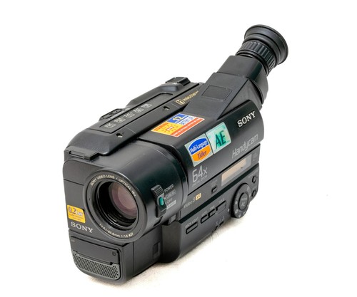 Videocamera analogica sony - videocamera,