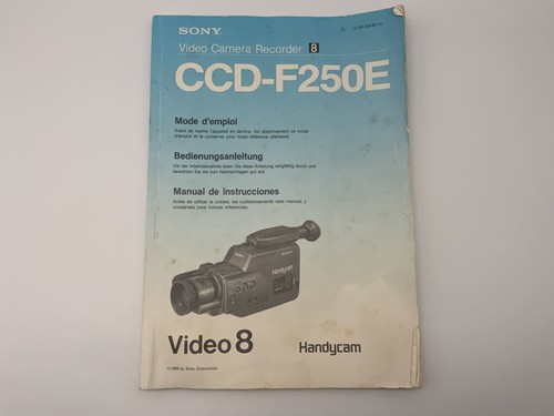 Sony ccd f250e video - sony,